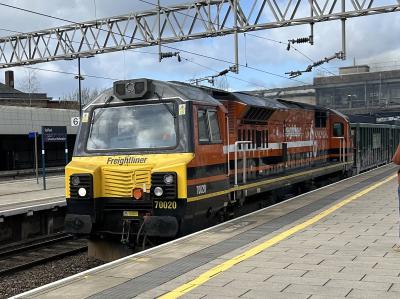 photo of 70020 at Stafford