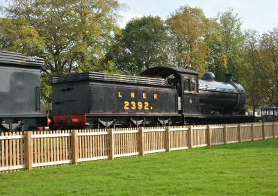 2392 steam at Hopetown, Darlington. &copy; AJax