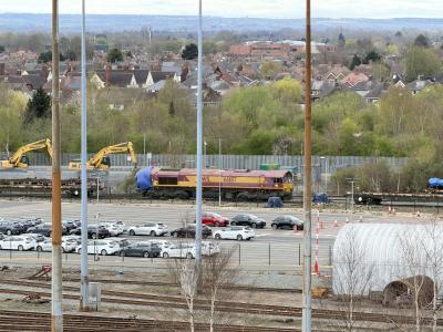 66187 at Toton Training Compound. &copy; Luivery