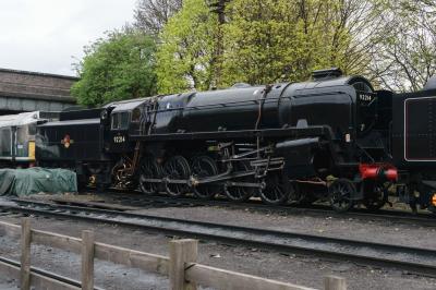 92214 steam at Great Central Railway. &copy; llamafish
