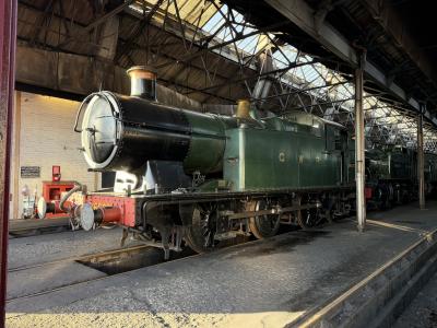 6697 steam at Didcot Railway Centre. &copy; Cookey84