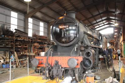 42968 steam at Severn Valley Railway. &copy; linuxyeti