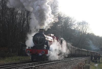 6989 steam at Bluebell Railway - Horsted Keynes. &copy; SirArchie34059