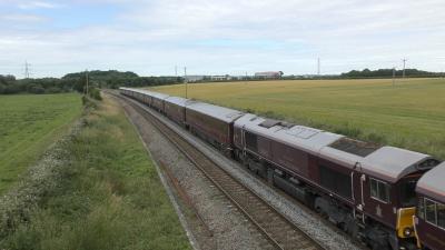 66743 at Berkley near Frome. &copy; JM-Freightliner