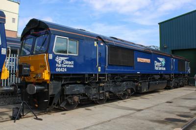 66424 at Crewe Gresty Bridge DRS Depot. &copy; South Coast Trainspotter