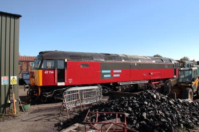photo of 47714 at Wensleydale Railway - Leeming Bar