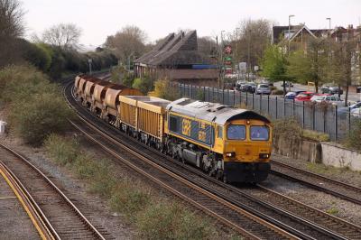 66707 at Eastleigh. &copy; al66class59