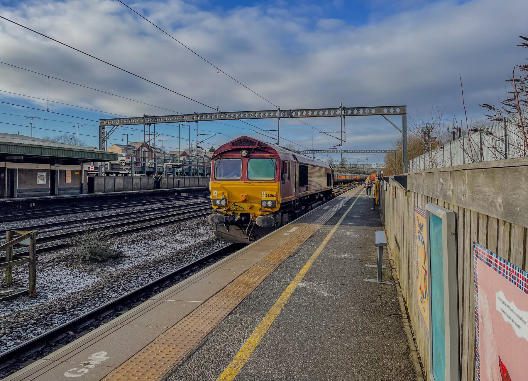 Photo of 66063 at Tamworth — trainlogger