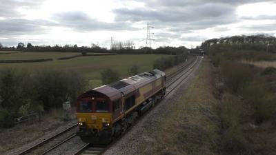 66103 at Berkley near Frome. &copy; JM-Freightliner