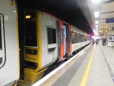 158834 at Birmingham New Street. &copy; Trainman5862