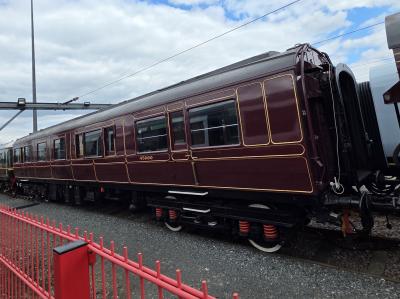 45000 coach at Derby - The Greatest Gathering 2025. &copy; MikeMOL