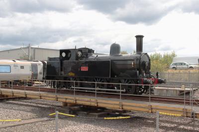 1054 Steam at Derby - The Greatest Gathering 2025. &copy; stevexos