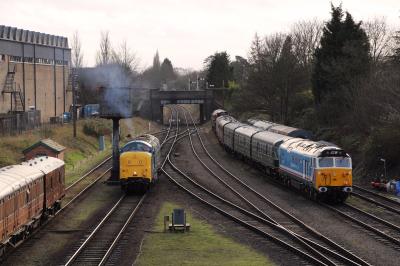 50017,55019 at Great Central Railway. &copy; al66class59
