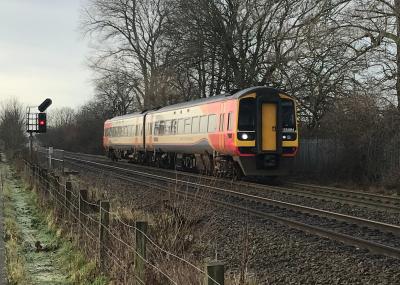 photo of 158864 at Attenborough