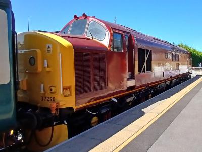 37250 at Wensleydale Railway. &copy; Geoff