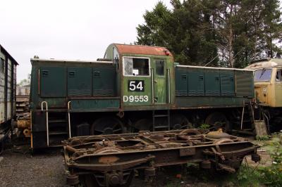 D9553 at Wishaw - Railway Support Services. &copy; al66class59