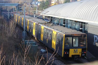 TW 4056 at Pelaw (Tyne & Wear Metro). &copy; ConnorsRailPhotography