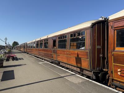 LNER643 coach at Severn Valley Railway - Kidderminster. &copy; AJax