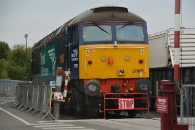 photo of 57007 at Crewe Gresty Bridge