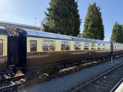 GWR9654 coach at Severn Valley Railway - Kidderminster. &copy; AJax