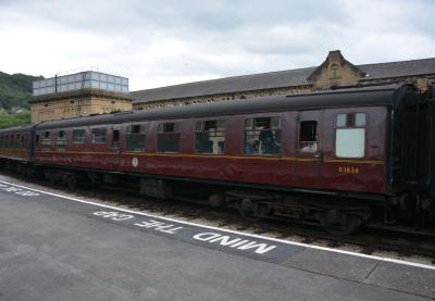 1836 coach at Keighley & Worth Valley Railway - Keighley. &copy; AJax