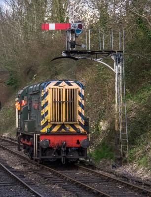 08377 at Mid Hants Railway. &copy; Shotts