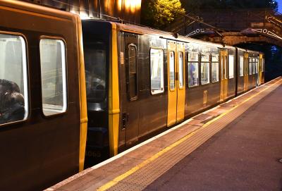 TW4065 at South Gosforth (Tyne & Wear Metro). &copy; MJM