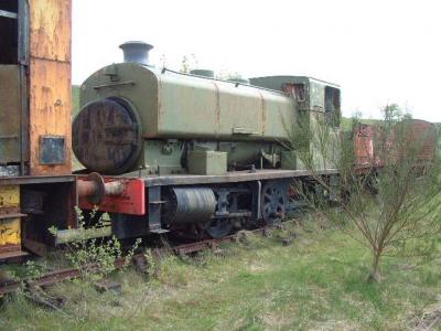 AB2368 STEAM at Scottish Industrial Railway Centre. &copy; Byron5574