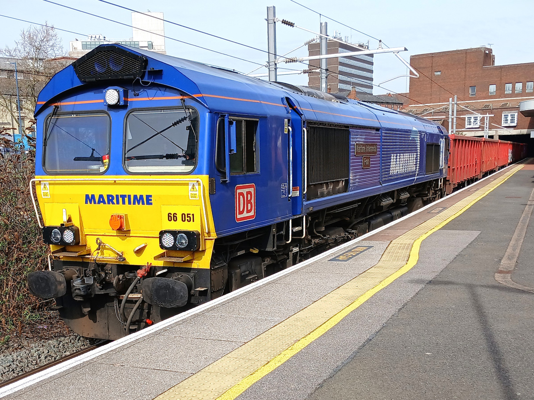 Photo of 66051 at Walsall — trainlogger