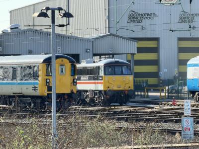 86101 at Crewe TMD. &copy; Luivery