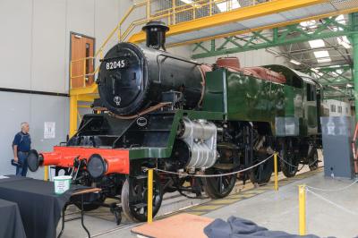 82045 steam at Derby - The Greatest Gathering 2025. &copy; llamafish
