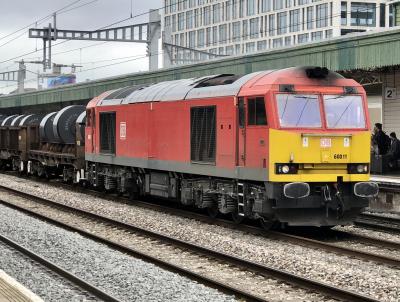60011 at Cardiff Central. &copy; Steve