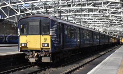 photo of 318264 at Glasgow Central