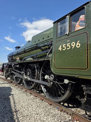 45596 steam at Derby - The Greatest Gathering 2025. &copy; MikeMOL