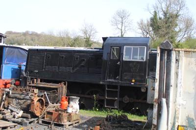 D9537 at Ecclesbourne Valley Railway - Wirksworth. &copy; ConnorsRailPhotography