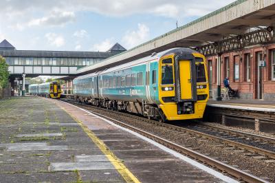 158821 at Llandudno Junction. &copy; Shotts