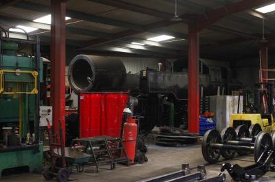 80098 steam at Midland Railway Centre. &copy; South Coast Trainspotter