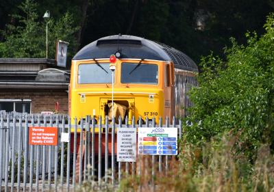 57310 at Leicester TMD. &copy; MJM