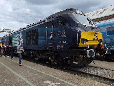 68034 at Derby - The Greatest Gathering 2025. &copy; MikeMOL
