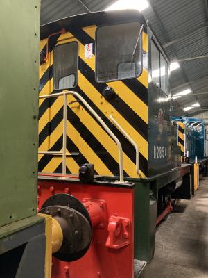D2854 at Heritage Shunters Trust - Rowsley. &copy; al66class59