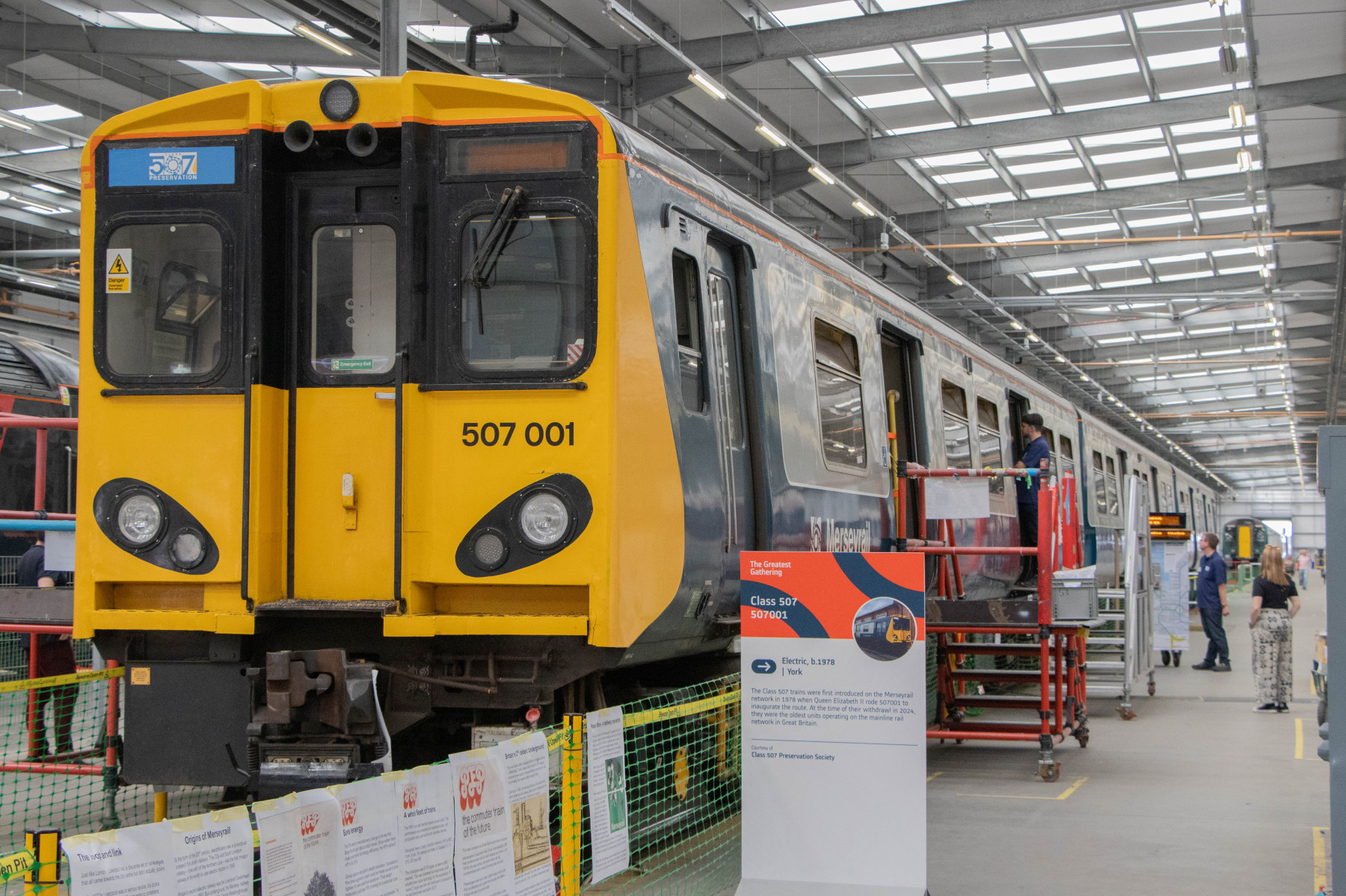 Photo of 507001 at Derby - The Greatest Gathering 2025 — trainlogger