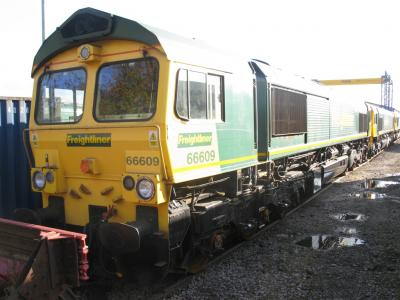 66609 at Leeds Vehicle Maintenance Facility (Leeds Midland Road). &copy; Byron5574