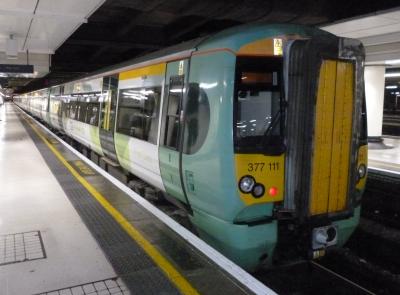 377111 at London Victoria. &copy; BigKev