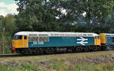 56098 at Severn Valley Railway - Highley. &copy; stevexos