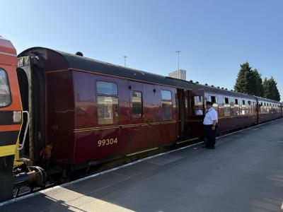 99304 coach at Severn Valley Railway - Kidderminster. &copy; AJax