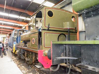 AB1147 steam at Ribble Steam Railway. &copy; llamafish