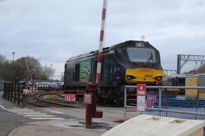 68002 at Crewe Gresty Bridge DRS Depot. &copy; ConnorsRailPhotography