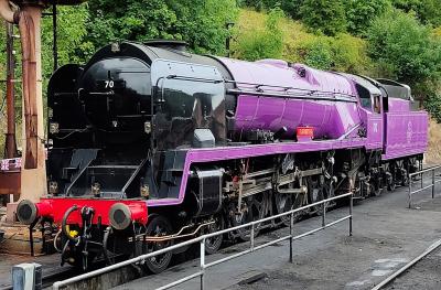 34027 steam at Severn Valley Railway - Bewdley. &copy; Geoff