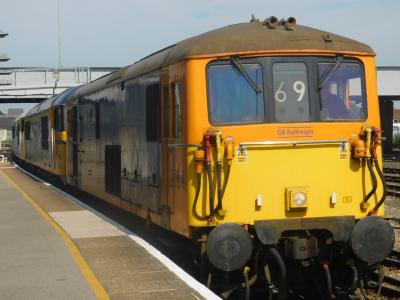 73136,69001,69002,73201 at Eastleigh. &copy; Trainman5862