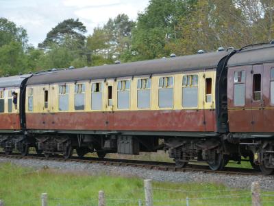 4399 coach at Severn Valley Railway - Rifle Range. &copy; AJax